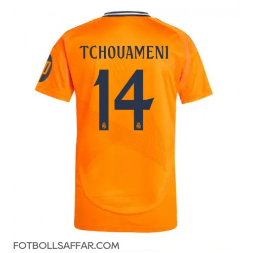 Real Madrid Aurelien Tchouameni #14 Bortatröja 2024-25 Kortärmad